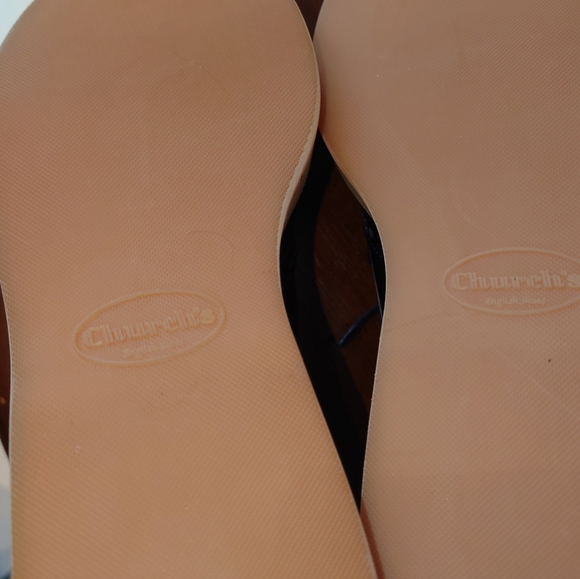 Church's patent leather navy loafers Oxford sz 36 - Picture 9 of 10